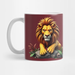 Lion Graphic Tees Mug